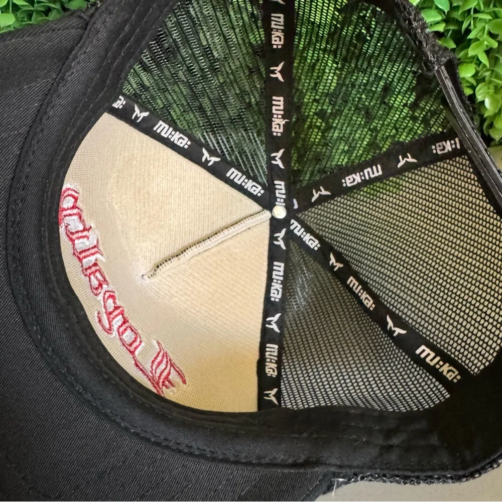Muka Headwear Black Red Loyalty Snapback Adjustable